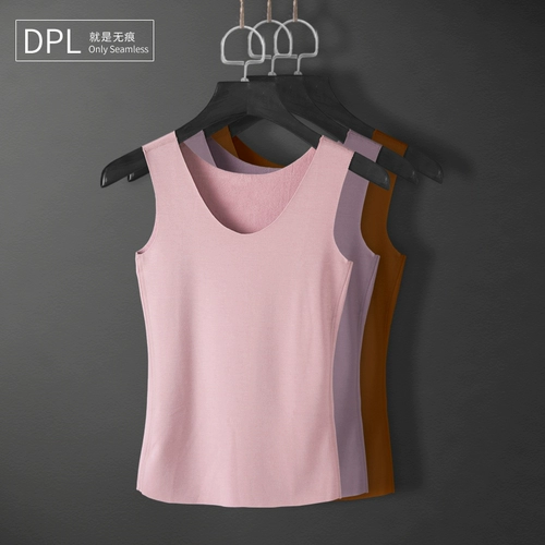 Бархатный удерживающий тепло жилет, флисовое зимнее нижнее белье для влюбленных, термобелье, увеличенная толщина