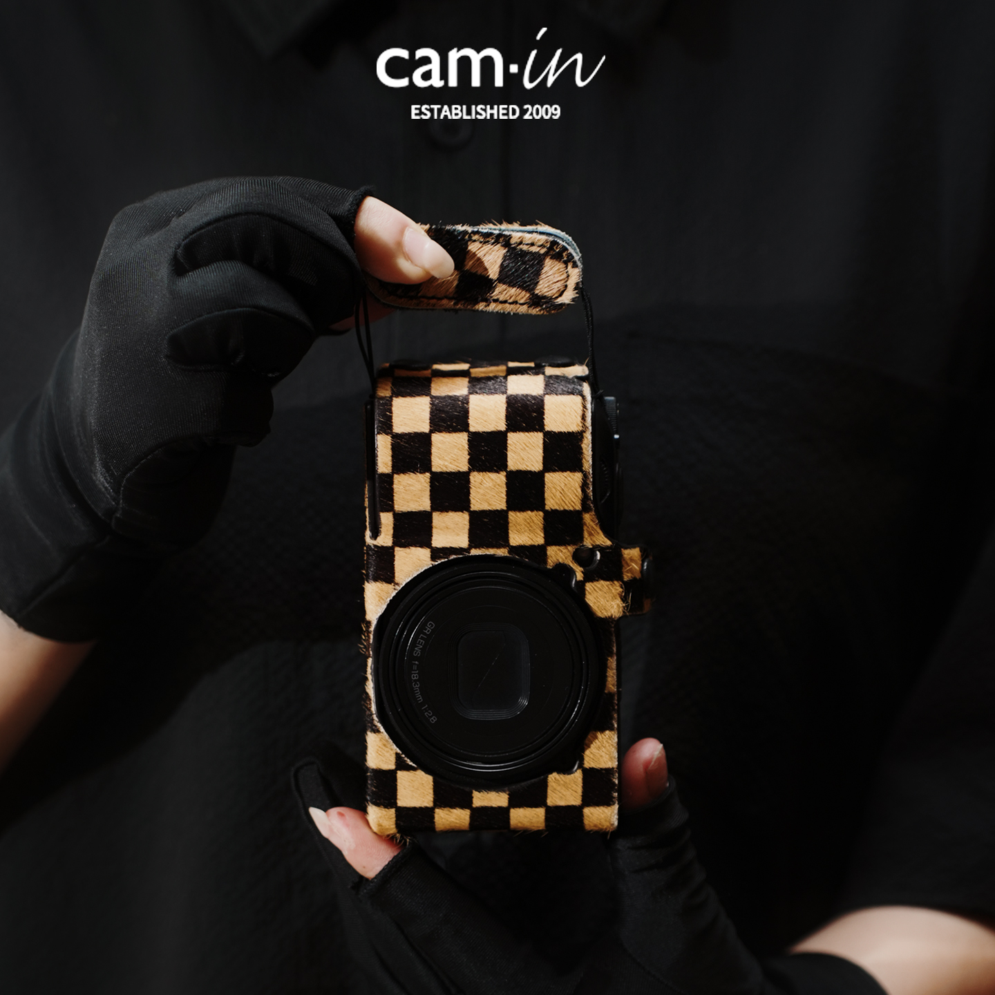 cam-in马毛系列复古指环带