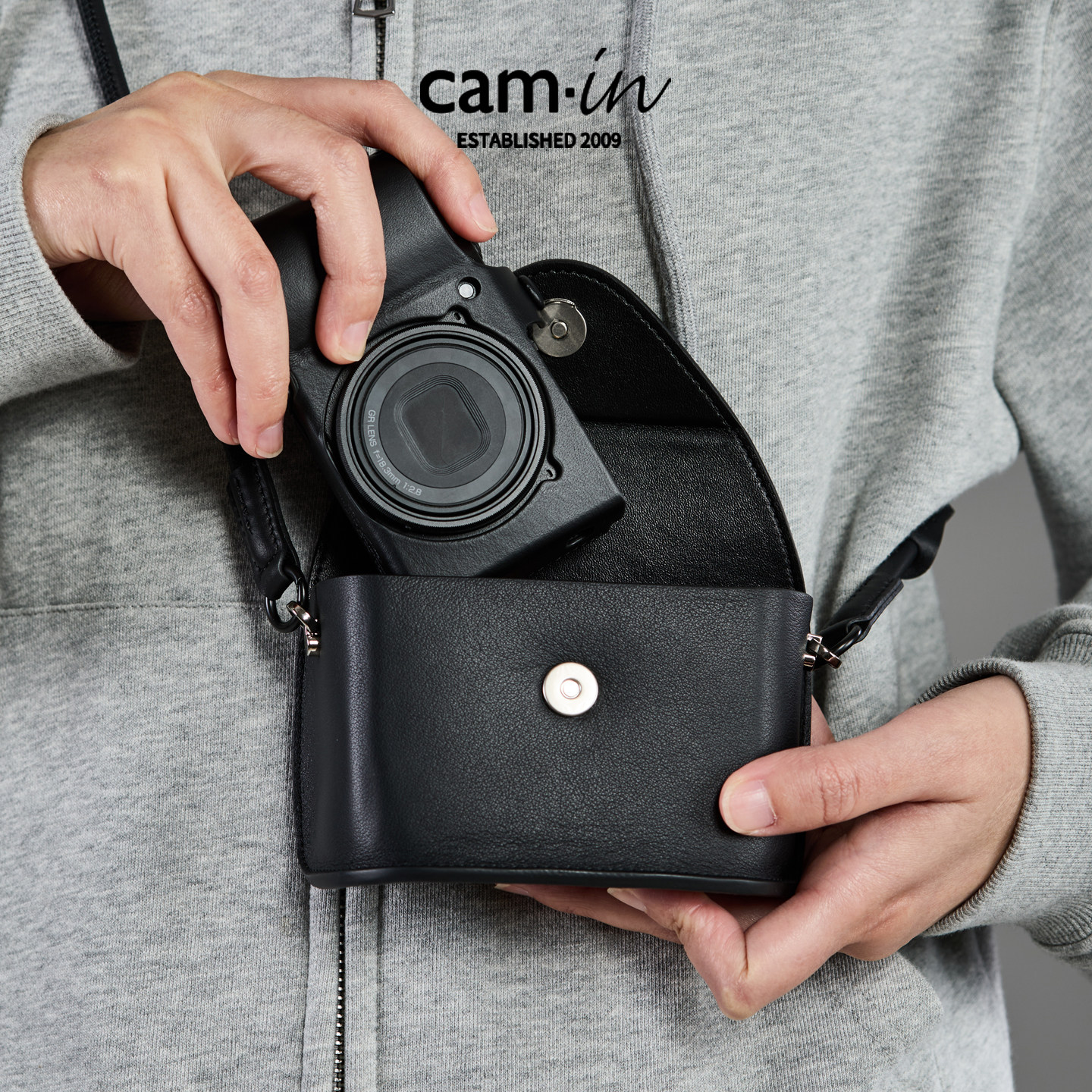 cam-in理光GR2/3相机包磁吸款