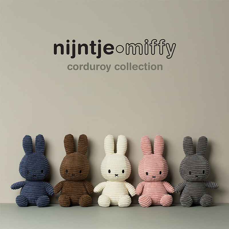 荷兰正品miffy米菲兔玩偶安抚毛绒公仔宝宝玩具生日六一儿童礼物