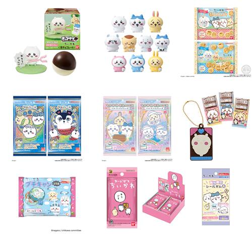 冰冰代拆日版chiikawa盲盒卡牌挂件贴纸铁盒