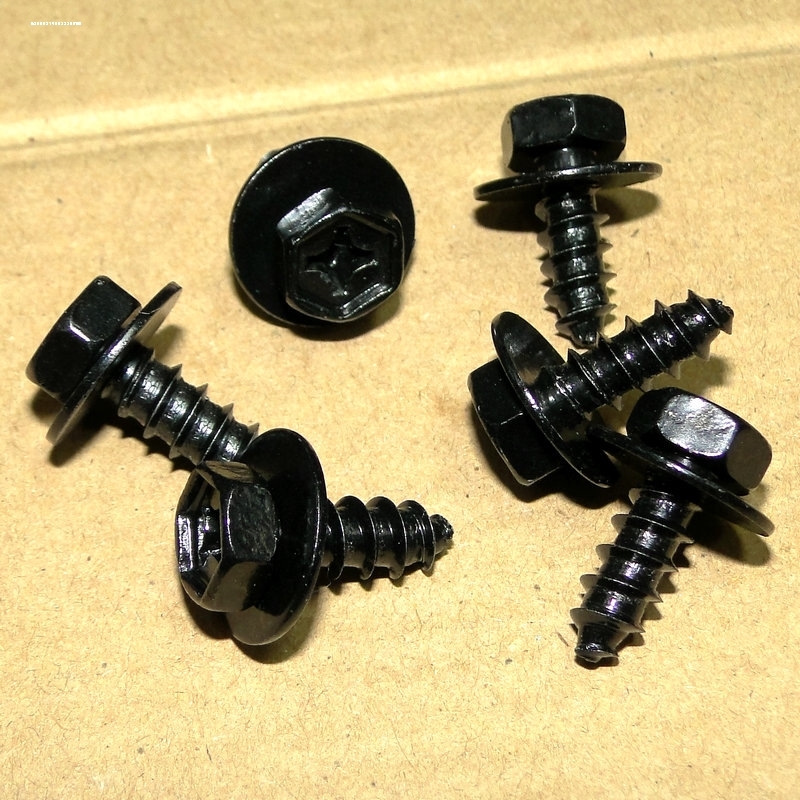 汽车平丝自攻螺丝大全叶子板内衬卡子轮胎挡泥板卡扣固定自攻螺丝