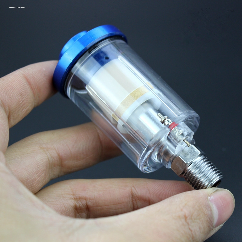 气动喷漆枪专用小型水格喷枪尾格水份过滤器油水分离器铜芯小水格