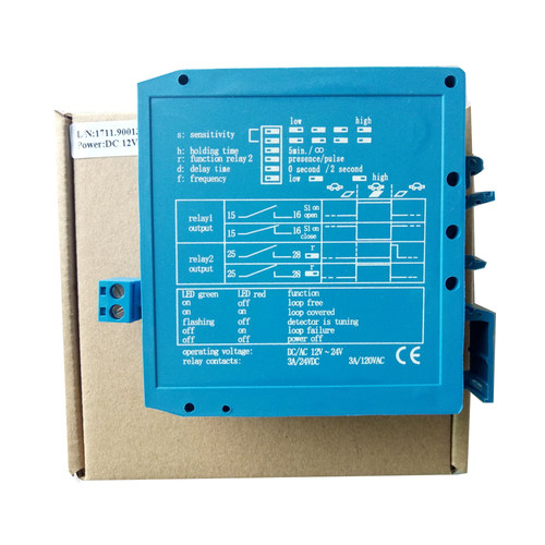 停车场道闸检测器地感单路12V