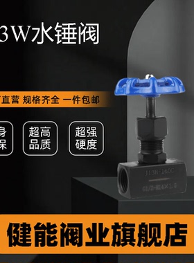 不锈钢  针型阀J13W（J13H) 160C水锤阀 非标定制 水锤吸纳器