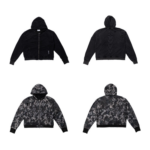 FVVO RELIC ZIP-UP HOODIE  骨骼拉链帽衫