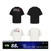 字母印花恶魔宽松短袖 FREEWORLDORDER FVVO 圆领休闲t恤