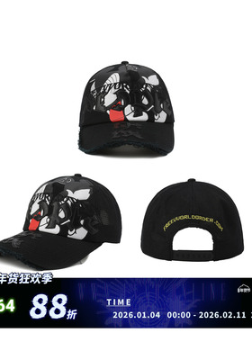 FreeWorldOrder “MICKEY ” Cap - Black “Mickey” 棒球帽