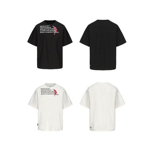 字母印花短袖FREEWORLDORDER