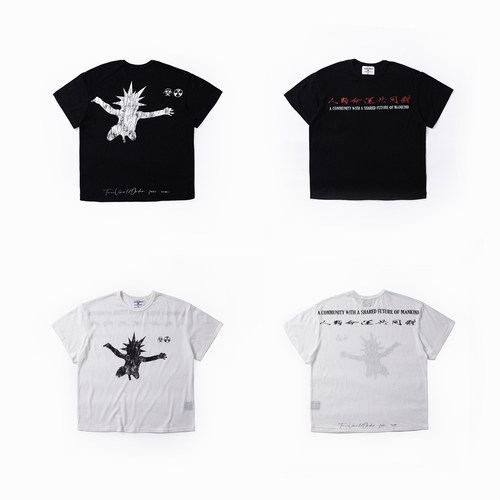 FVVO punk free guys  T-shirt 朋克自由小子印花T恤