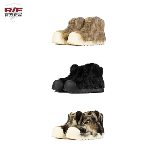 TOP HIGH THICK SOLED 长毛高邦大头靴 BOOTS