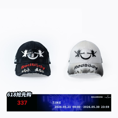 FVVO Punk Smiley Graphic Cap 棒球帽