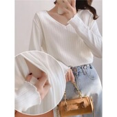 冬季 打底衫 哺乳上衣近时尚 孕妇装 辣妈款 外穿春装 喂奶期v领哺乳装