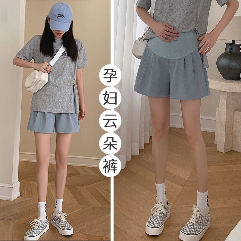 孕妇短裤女大码夏季薄款孕妇裤子外穿时尚安全裤打底裤孕妇装夏装
