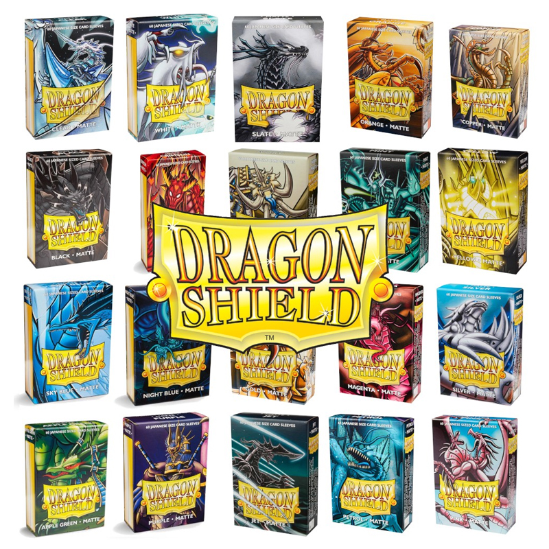 龙盾透明磨砂卡套66*91简中宝可梦ptcg卡牌万智牌包邮游戏王外胆