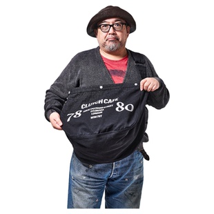 差包 包邮 日本CLUTCH联名California Sportswear重磅19oz帆布杂志