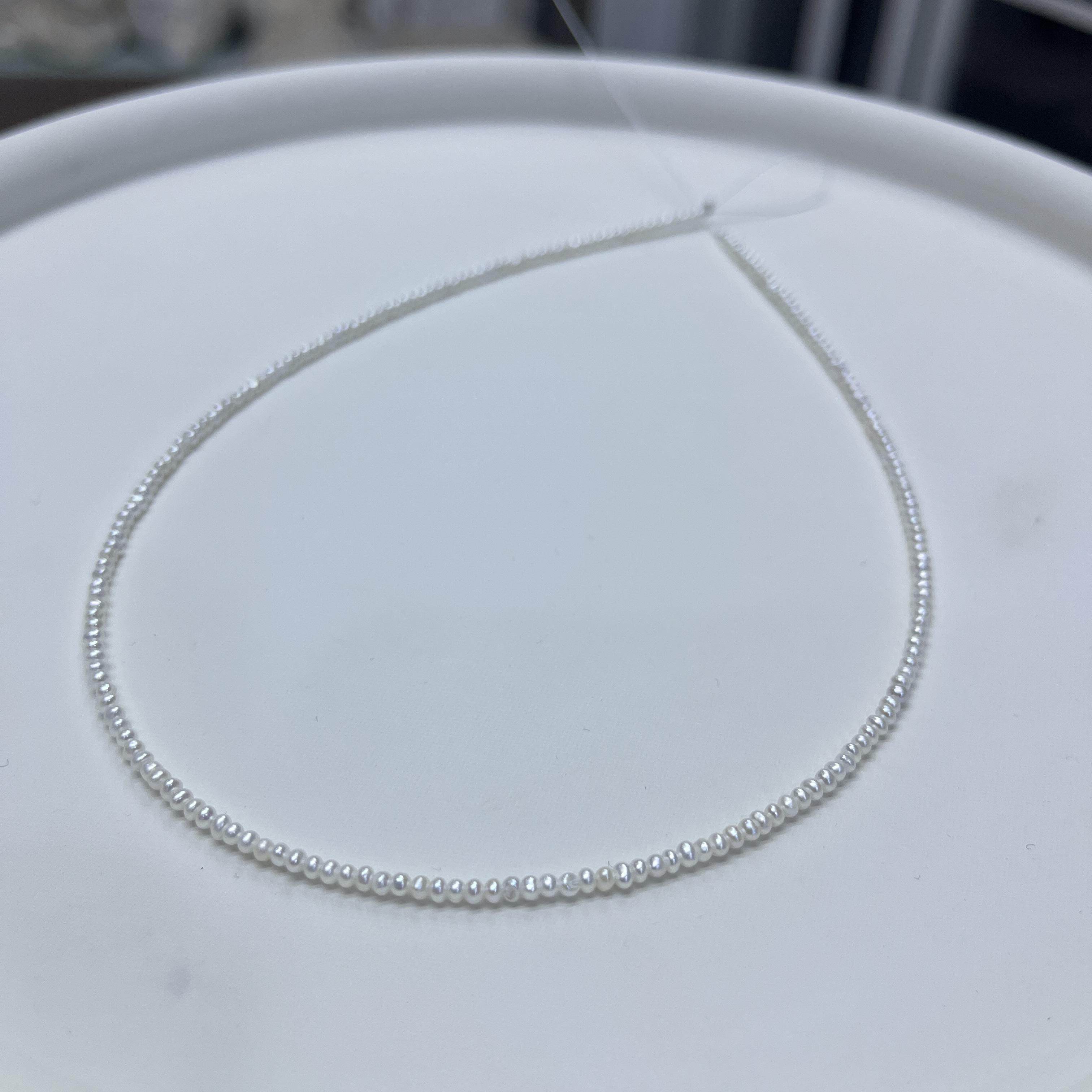 珍珠拾光淡水keshi2-2.5mm项链