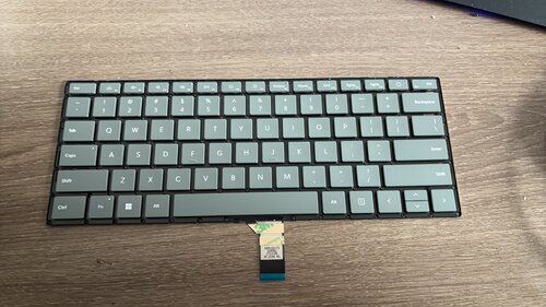 用于微软surface laptop 345 键盘 仙草绿单键盘 1868 1950 1951