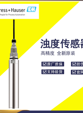 E+H恩德斯豪斯 浊度传感器CUS51D CUS52D CUS71D分析探头污泥浓度