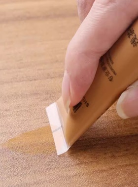 桌面修补膏椅子小瓶装磕碰橙色颜色自用材料红木漆木门套修补漆