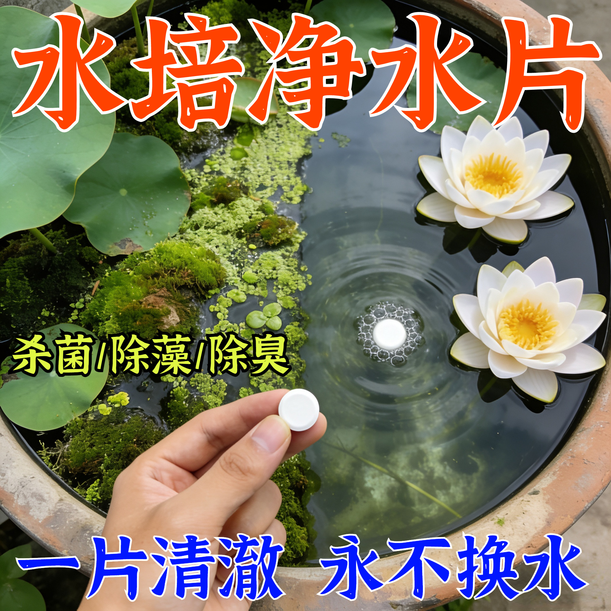 德国水培植物净水片除臭杀菌消毒鲜花花干保鲜剂除藻专用净化水质,鲜花速递/花卉仿真/绿植园艺,家庭园艺肥料,淘宝优惠券,粉丝福利购,淘宝优惠卷