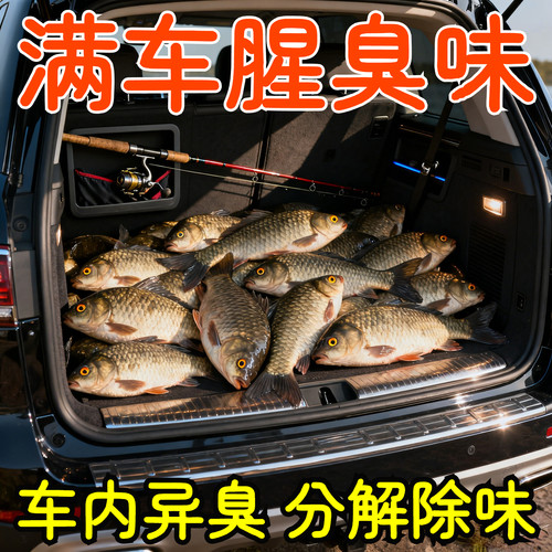 德国车内除异味除臭汽车空调杀菌喷雾车用空气清新剂强力净化器