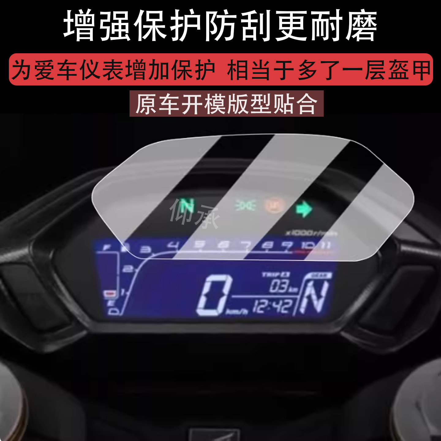 适用本田CB190R仪表膜摩托车CBF190X仪表膜cb190r暴锋眼cbf190x