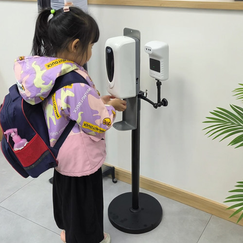 幼儿园智能晨检仪测温消毒一体机
