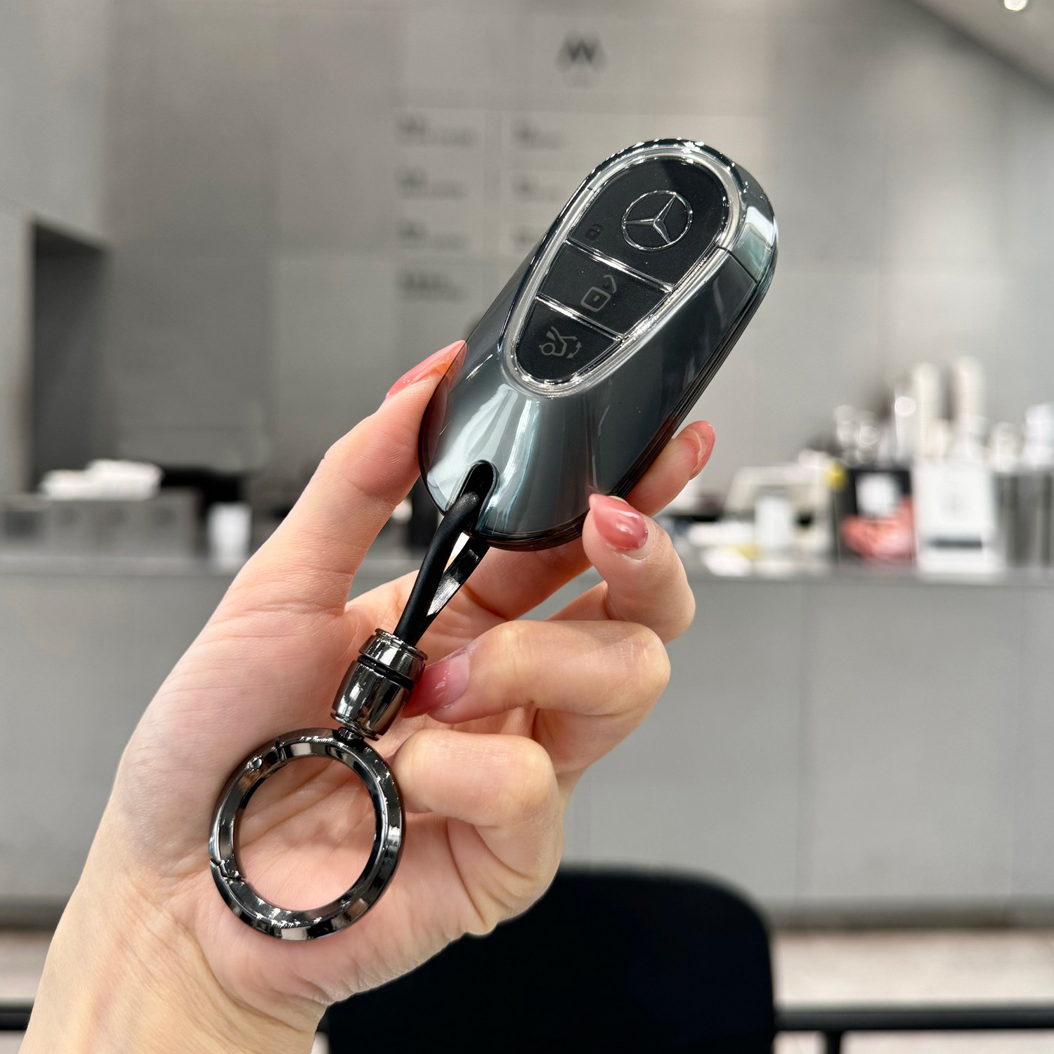 奔驰E级改款e260l/e300l车钥匙套