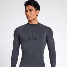 Men's mid neck sports thermal underwear outdoor skiing,