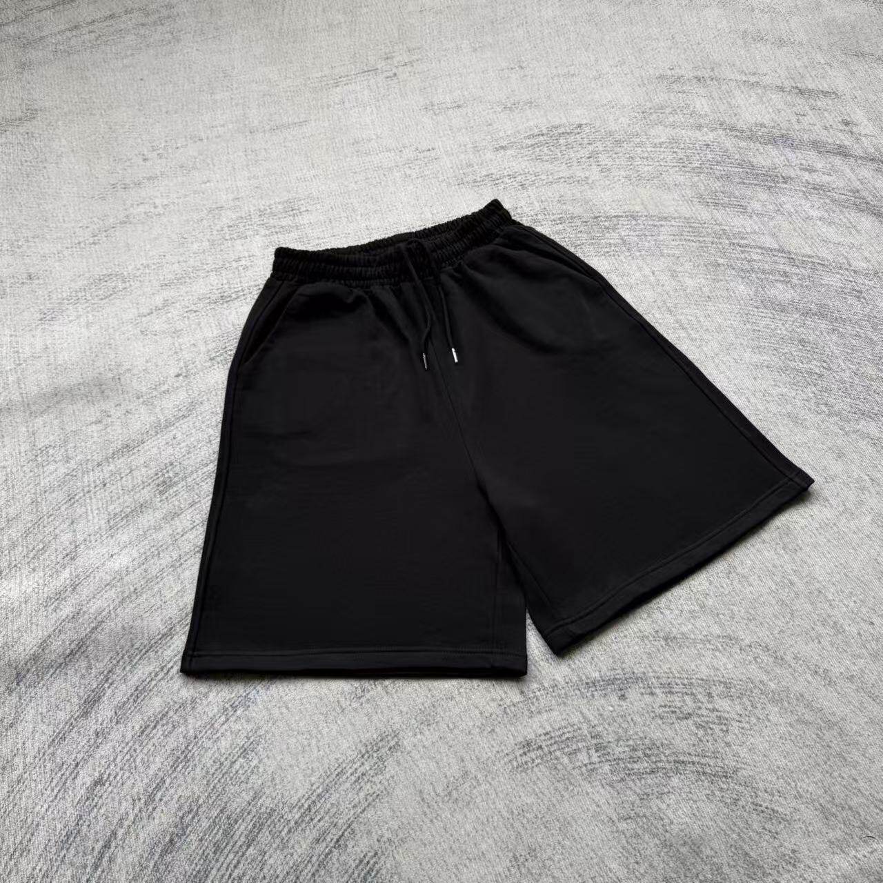 thumbnail for Fyredwrld solid color five-point sweatpants and shorts 『400 gsm』