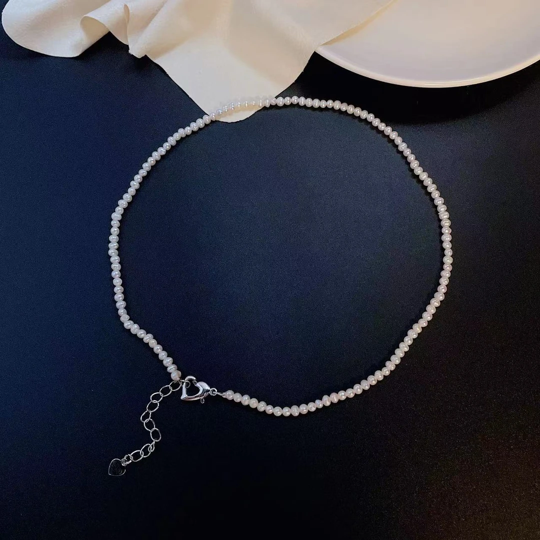 天然淡水珍珠A1-13#3-4M鸡蛋圆小米珠项链(有暇),珠宝/钻石/翡翠,颈饰,淘宝优惠券,粉丝福利购,淘宝优惠卷