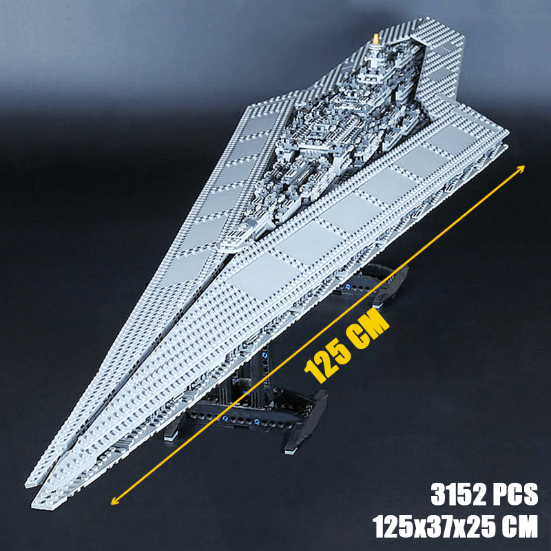 星球大战星际驱逐舰拼装积木玩具