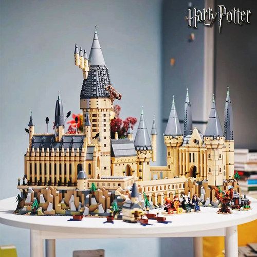 哈利波特霍格沃兹大型城堡积木