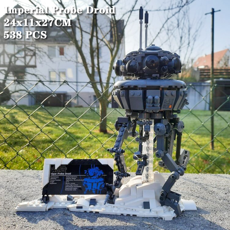 拼图拼搭75306星球大战帝国探测机器人BB8男孩拼装玩具中国积木