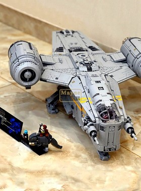 拼图拼搭星球大战75331巨大型剃刀冠号飞船男孩拼装玩具中国积木