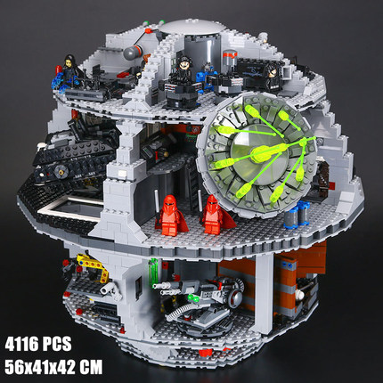 拼图拼搭星球大战10188死星10143成人大型拼装玩具中国积木75159