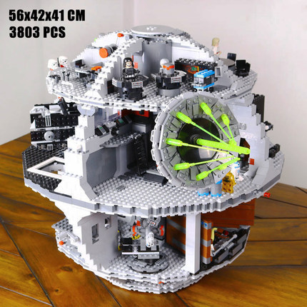 拼图拼搭星球大战75159死星10143成人巨型拼装玩具中国积木10188