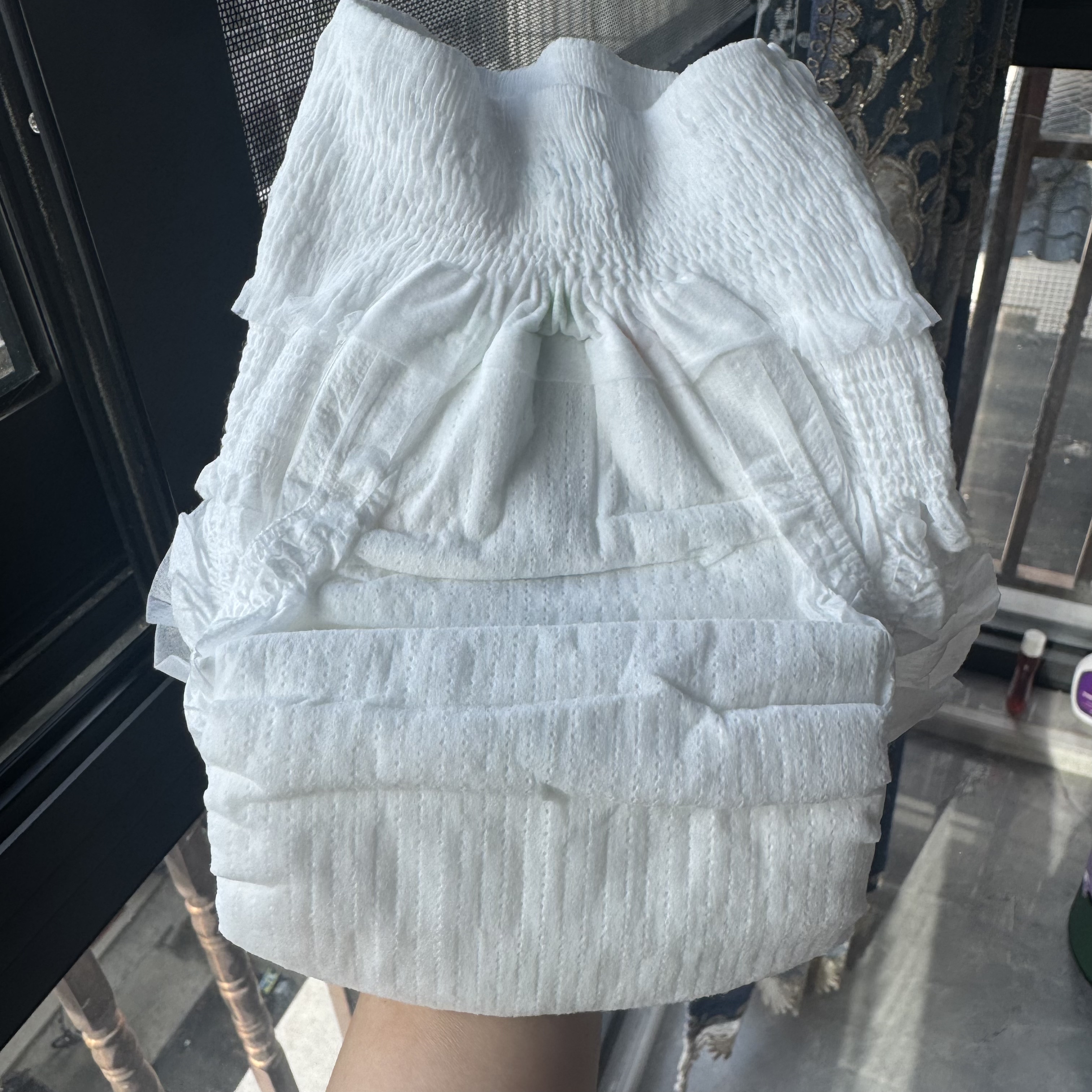 捡漏100片拉拉裤LXLXXL无感腰高端大吸收超薄简装微瑕介意慎拍