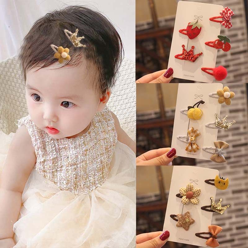 婴幼儿韩版洋气女童小皇冠不伤发