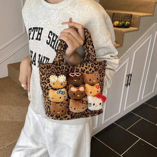 2025秋冬小豹纹女流行百