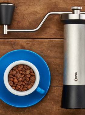 现货德国原装KINU M47 CLASSIC咖啡手摇磨豆机高碳钢磨盘