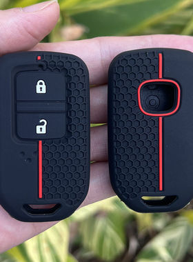 适用本田思域crv雅阁xrv缤智皓影urv冠道飞度车钥匙包男扣保护套