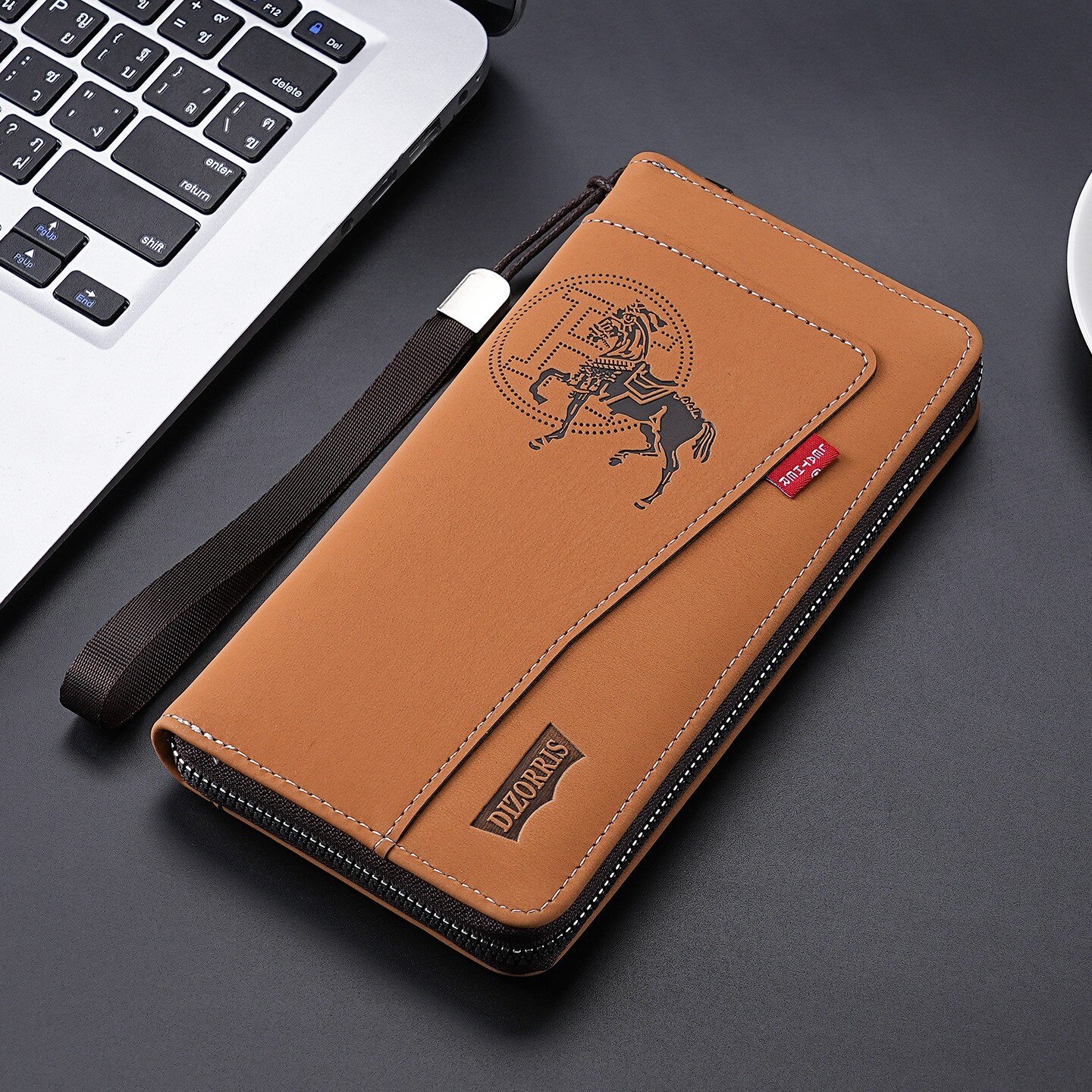 男士钱包拉链长款复古时尚钱夹男生新款简约皮夹大容量手机手拿包,箱包皮具/热销女包/男包,钱包,淘宝优惠券,粉丝福利购,淘宝优惠卷