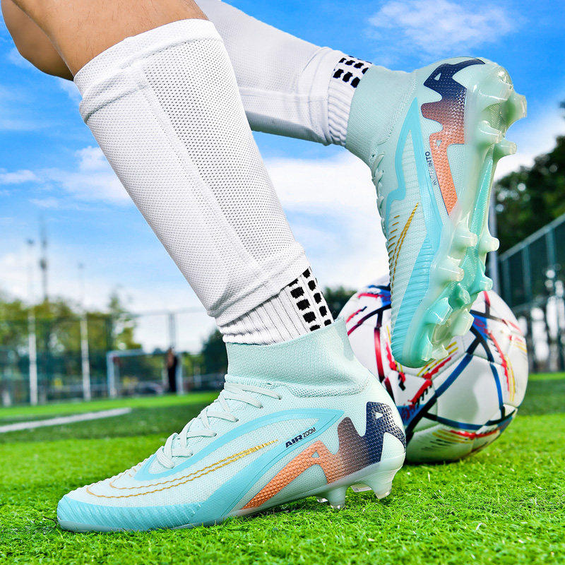 2026新品透气X20成人儿童足球鞋男童学生长钉AG碎钉TF训练鞋男女