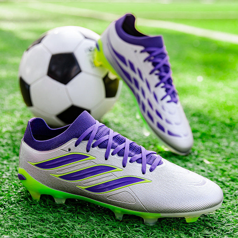 C罗梅西新款足球鞋男款碎钉TF学生儿童男女童成人防滑比赛训练鞋