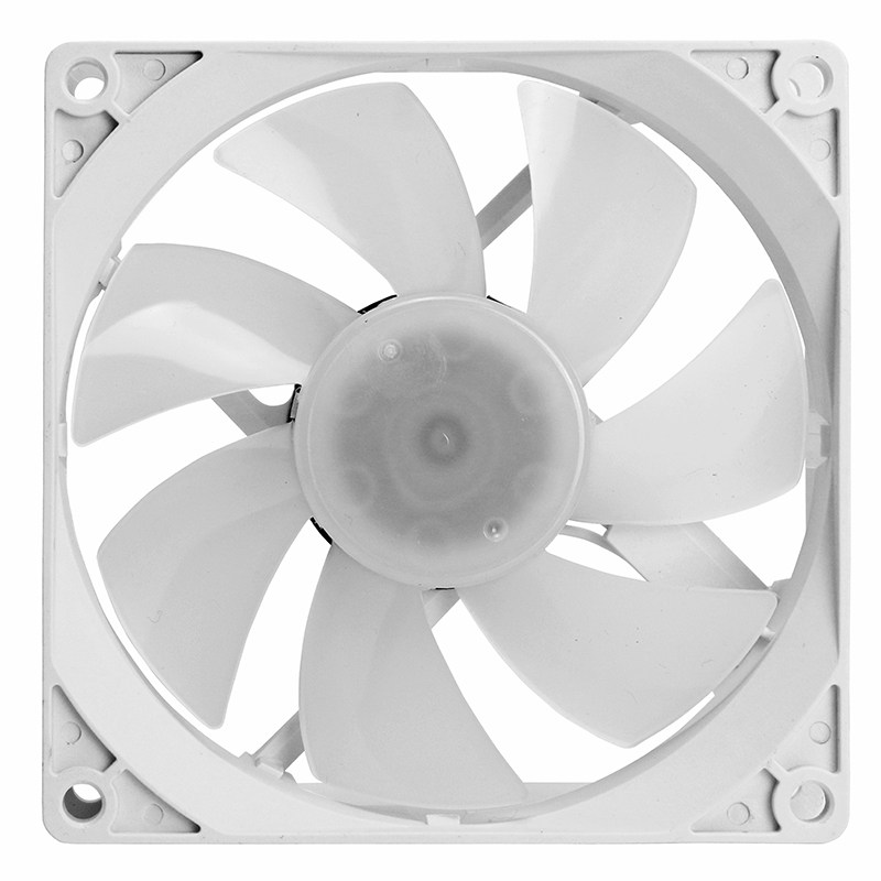 FISH NEST DISH RHYME 9225|9215 FAN 9CM REVERSE LEAF ARGB 5V3 PIN DESKTOP COMPUTER MATTE COOLING FAN