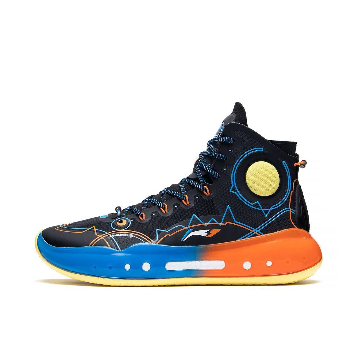 李宁正品男子篮球鞋驭帅14䨻减震耐磨高帮实战专业比赛鞋ABAQ033