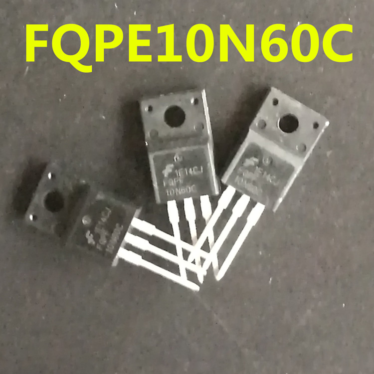全新fqpf10n60c 10n60 10a 600v to-220 直插 mosfet mos场效应管