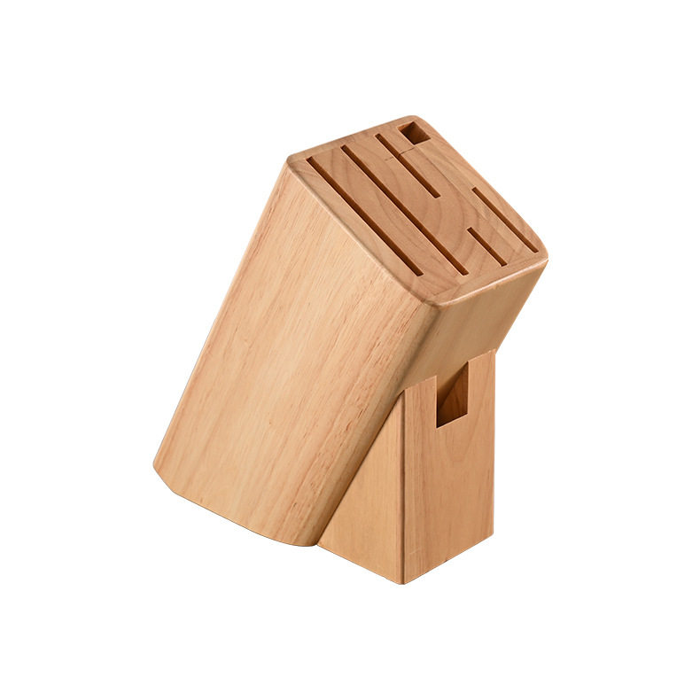 橡胶木架木刀实木刀架收纳厨房用